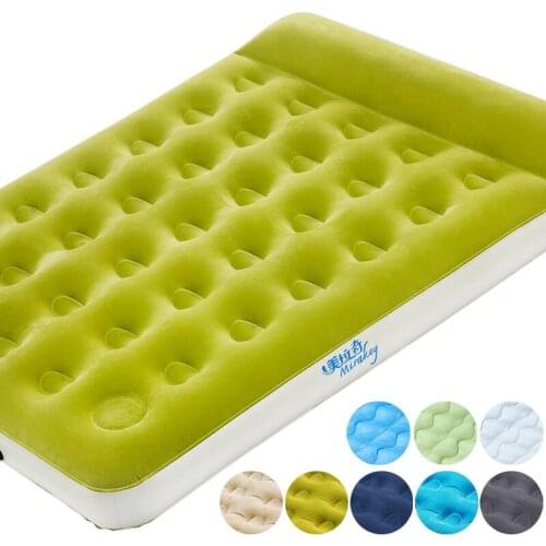 Mirakey MLQ-027 Double Person 137*191*22cm Office Lunch Break Air Mat Bedroom Furniture Bed Inflatable Camping Mat Air Mattress