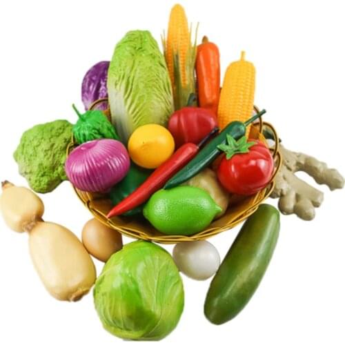 2021 New Simulation Plastic Vegetable And Fruit Photo Props Kitchen Decoration Accessories Spot Plastic Simulation Pepper
