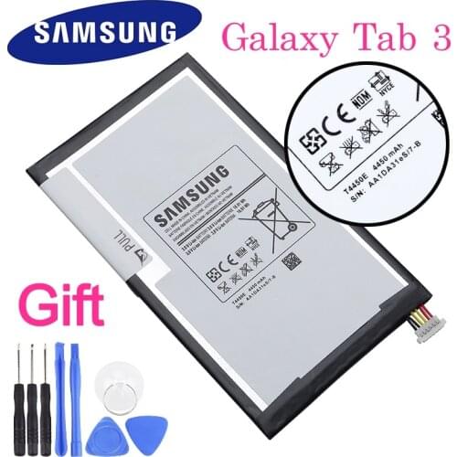 Samsung Original Tablet Battery T4450E For Samsung GALAXY Tab 3 8.0 T310 T311 T315 Authentic Replacement Batteries 4450mAh
