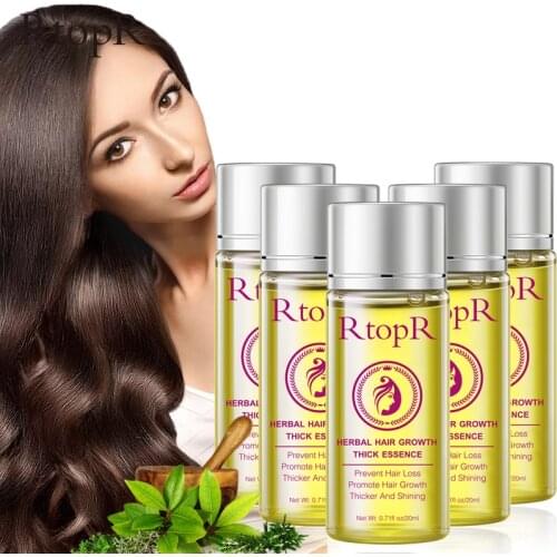 Preventing Baldness Consolidating Anti Hair Loss Nourish Roots Hair Growth Essence Products Easy To Carry Hair Care 5 PCS