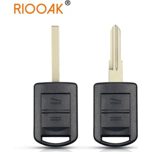 2 Buttons Replacement Remote Key Shell For Vauxhall Opel Corsa Tigra Agila Meriva Combo Uncut Blade Auto Car Accessories