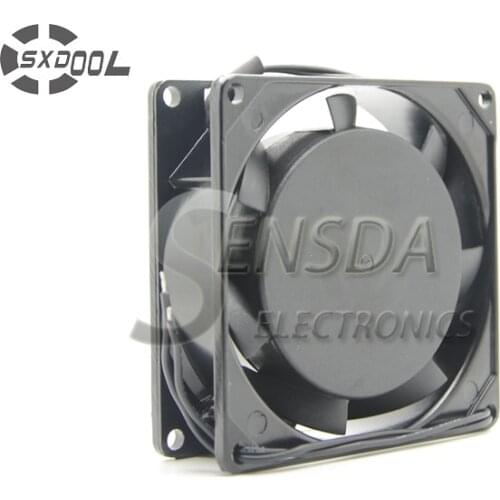SXDOOL 8025 80*80*25mm 8cm AC 220V 0.07A Sleeve bearing Quiet Cooling fan