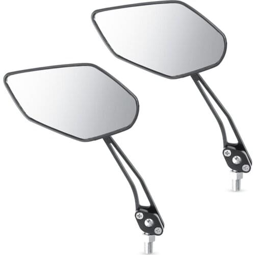1 Pair Bike Mirror Universal Adjustable Safety Bicycle Rear View Mirror High-definition Mirror Extended Bike Rearview Mirrors