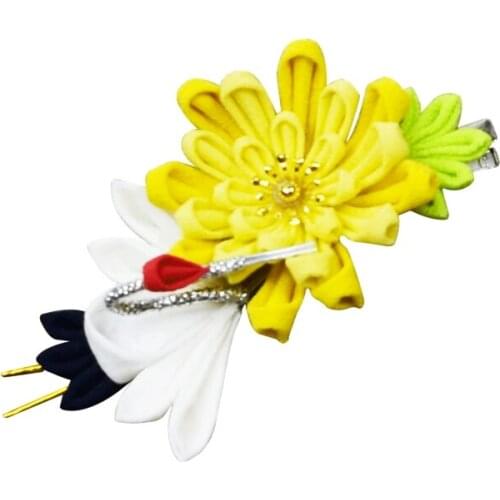 Japanese Kimono Headwear Sakura 2019 New Style headdress Flower Headband Cosplay Hair Accessory Set F