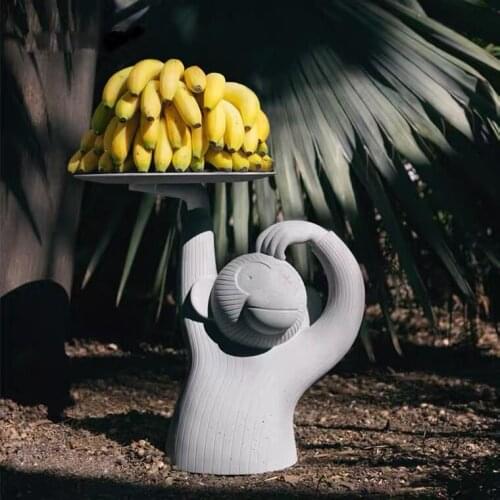 ChinaFurniture replacement processing factory modern creative large monkey floor decoration corner table