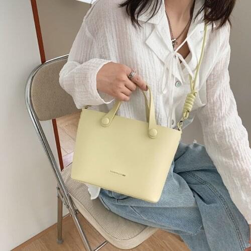 Crossbody Bag Women Handbag Purse Tote Shoulder Bag Female Designer Women Bag Fashion 2021 New PU Leather High Capacity Bucket