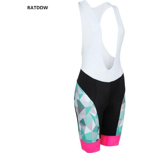 2017 Women Cycling Bicycle Bib Shorts Quick-Dry Mountain Bike Shorts Outdoor Sports Tight Shorts 4D GEL Pad