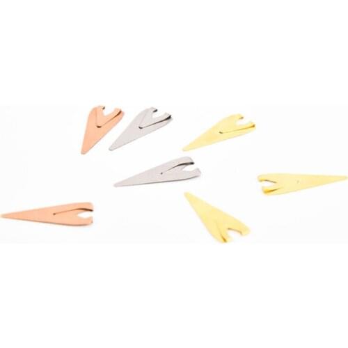 36pcs Cute Heart Metal Bookmarks Clip Page Bookmark Cartoon Pottering Kitty Book Mark Tool School Office Supplies stationery