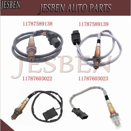 4x 11787603023 11787603022 11787589138 11787589139 front rear Lambda Probe O2 Oxygen Sensor For BMW F10 F11 523i 528i 530i 730i