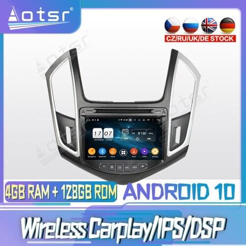 Android 10 PX6 128G For Chevrolet CRUZE Carplay Car DVD GPS Navigation Auto Radio Stereo Video Multimedia Player HeadUnit 2din