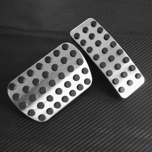 AU04 -Car Accessories AT Brake Pedal Stickers for Mercedes Benz A B GLA ML GL R W176 W245 W246 W251 W164 W166 X164 X166