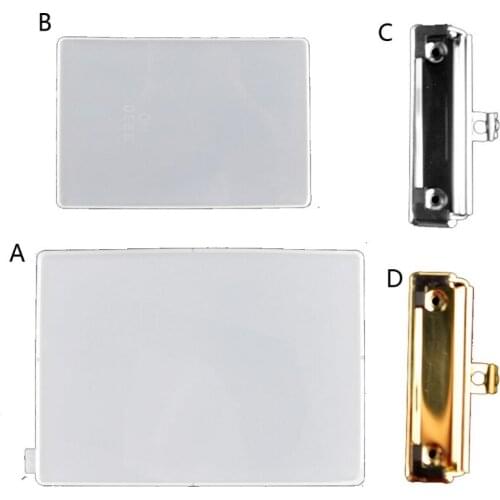 DIY A4 Clipboard Resin Mold File Folder Resin Molds Epoxy Silicone Tray Molds File Folder Portfolio Drawing Board Mold