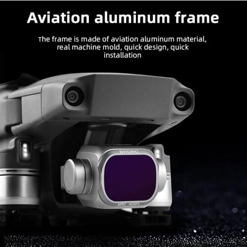 Lens filter ND8 PL/ND16 PL/ND32 PL/ND64 PL for DJI Mavic 2 Pro Drone
