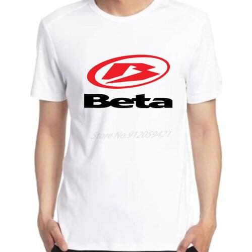 Mens T-shirt Beta Motorcycle Sports Logo Printed Short Sleeve T Shirt Hip Hop Tees Harajuku Streetwear Oversized Men clothing