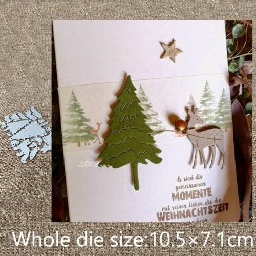 XLDesign Craft Metal Cutting Dies stencil mold Forest animals decoration scrapbook Album Paper Card Craft Embossing die cuts
