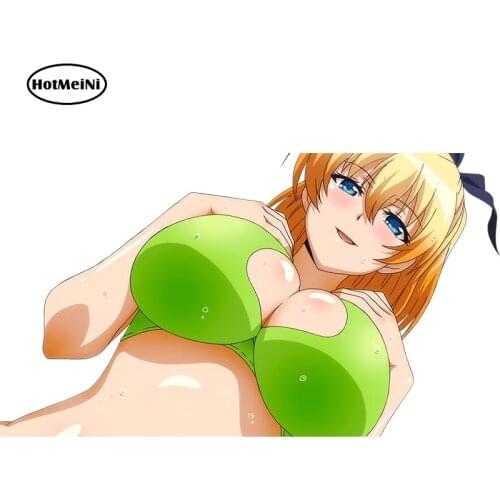 HotMeiNi 3D Sexy Car Stickers Cartoon Characters Car Styling JDM Vinyl Car Decal Window Wiper Tailgate Car Accessories