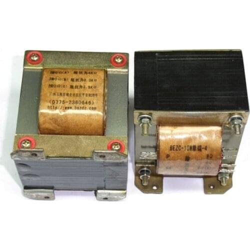 10W-4K single-ended output transformer, the primary inductance is above 25H, suitable for tubes 6L6, 2A3, 300B, EL34, KT88, FU7