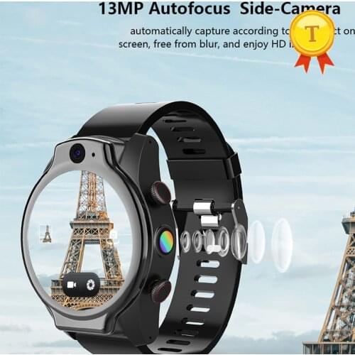 Best 4G LTE sim card Smart Watch man woman Android 10 4GB 64GB WIFI GPS 13MP HD Camera IP68 Waterproof Smart watch Phone