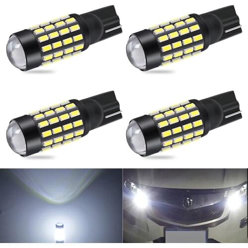 4pcs T10 W5W LED Canbus Bulbs Car Reading Lamps Interior Lights For Suzuki Grand Vitara SX4 Jimny Lexus is250 is200 gs300 rx330