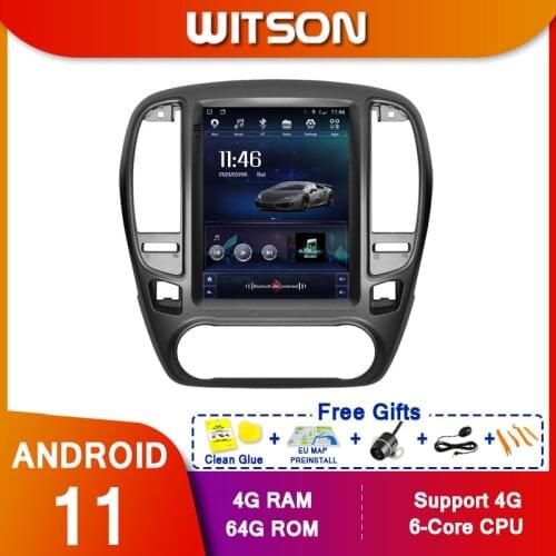 WITSON Android 11 vertical screen Car Multimedia tesla GPS NAVIGATION Radio player for Nissan Sylphy 2008-2012 Bluebird 2009