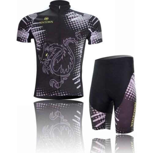 Xintown Dragon Cycling Jersey Set Men Summer Short Sleeve mtb Bike Clothing Maillot Ciclismo Road Racing Bicycle Jersey Set