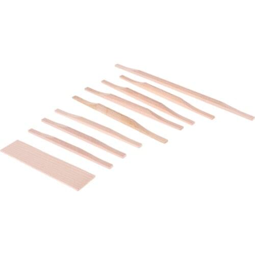 1 Set 23inch Ukulele Spruce Brace Wood Kit DIY 4 String Guitar Accessories