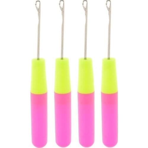 1Pc Hair Braid Needle Dreadlock Handle Crochet Hook Dreadlock Interlock Tool