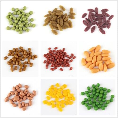 10g Simulation Corn beans Cashew Slime Clay Sprinkles for Filler Supplies Fake Cake Dessert Mud Decor Toy for Children