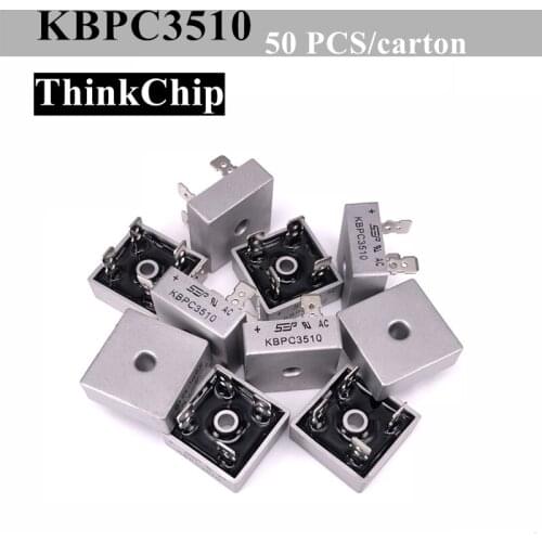 50 PCS / lot KBPC3510 35A 1000V Diode Bridge Rectifier