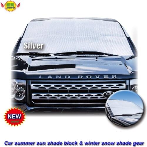 Car Accessories Car Front Windows Rain & snow Sliver Sun Blocks Shades UV Blocks Cover Visor Shield Screen Solar Protection