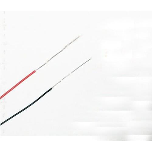 Free shipping 50M Single core wire welding cable OD 0.8mm Tinned copper wire for Jump cable Terminal line