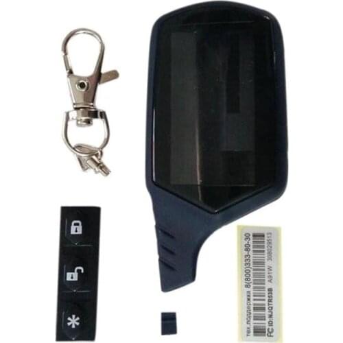 A91 Key Shell Keychain Case For Russian Version Starline A91 lcd Remote Two Way Car Alarm System also For StarLine A61 B9 B6