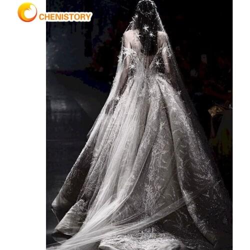 CHENISTORY Full Drill Wedding Dress DIY Diamond Painting Figure Rhinestone Kits Mosaic Art Cross Stitch Handmade Gift Home Decor