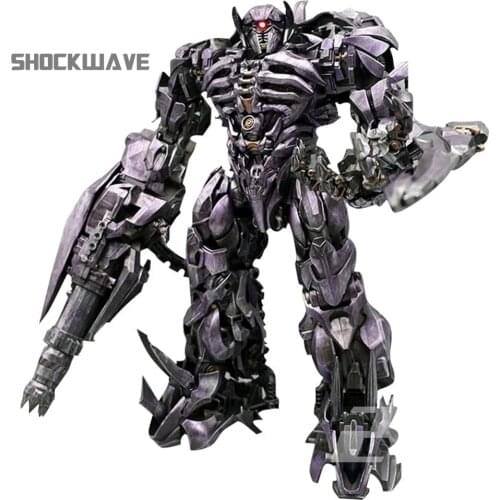AOYI Transformation Shockwave ZS-01 ZS01 Zeus Magic Universe Guardian Alloy SS Oversize 35CM Leader Action Figure Robot Toys