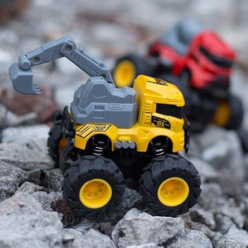 Bigfoot 4Wd Inertial Alloy 1:43 Engineering Vehicle ChildrenS Car Model Simulation Toy Car Off-Road Vehicle Precise Model Gift