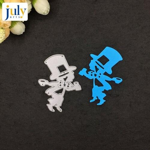 Julyarts Scrapbook DIY Carbon Steel Cutting Die The Fairy Tale Clown Embossing Cutter Die Paper Art Dropshipping