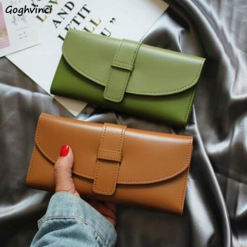 Wallets Women Solid Elegant Long Purse Hasp Zipper Card Cash Holder Womens Simple Cell Phone Pocket Coin Purse Large Capacity