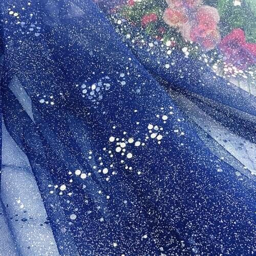 Diy Clothes Lace Fabrics Gold Glitters Fabric For Stage Decoration Women Dress 150cm Wide