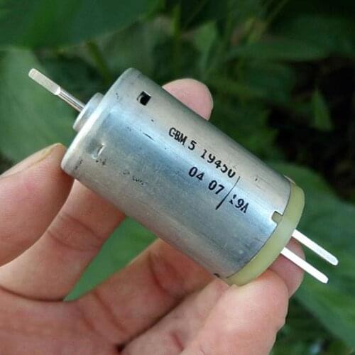 DC 12V 21500RPM High Speed Large Torque Mini 28mm Round Electric Motor 2.3mm D shaft DIY Toy Car Boat Model Tools