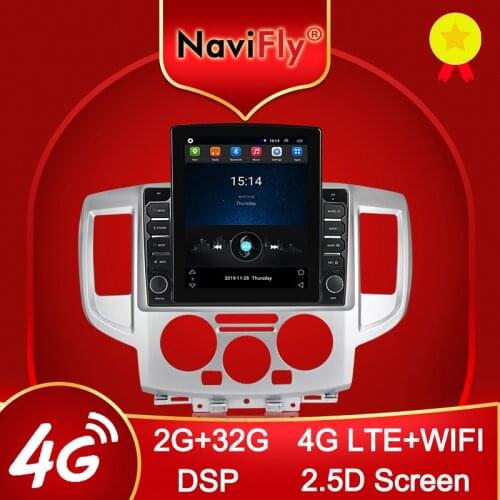 Navifly 2.5D 9.7" Tesla Style for Nissan NV200 2011 2015 2018 Android Radio Car Multimedia Player Navigation GPS No 2 Din DVD