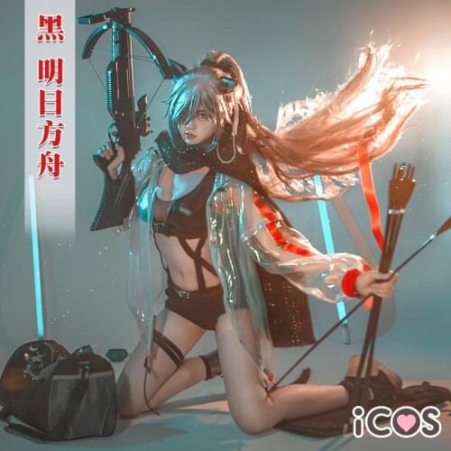 New Arrival Hot Game Arknights Schwarz Cosplay Costumes Sexy Combat Uniform Suit Female Halloween/Party Role Paly Prop Clothing