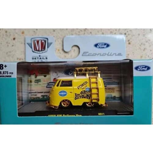 NEW M2 machines 1/64 scale 1960 VW DELIVERY VAN limited Collection diecast simulation model car