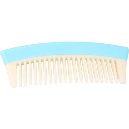 Plastic Travel Portable Wide Tooth Detangling Hair Comb Anti-static Detachable For Women