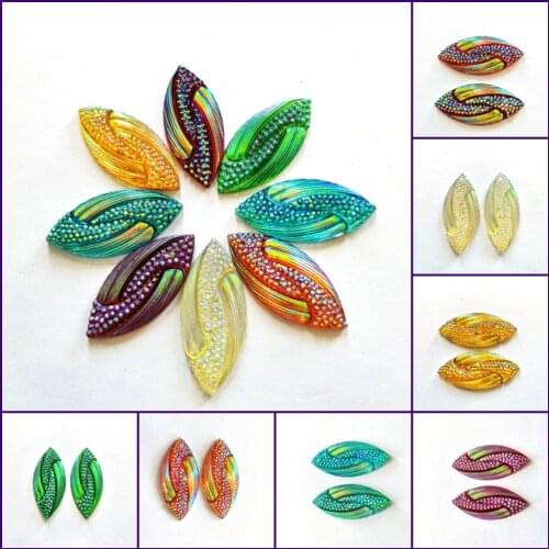 COME On To Be Goddess,Boat Marquise Shape 17x40mm Rhinestones Sew On Stones and Crystals Strass Crystal Gems Charms Garments Diy