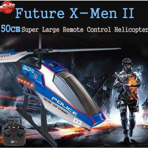 Large Remote Control Helicopter RC 50cm Future-X-Man Aeries 3.5ch Circleight Drone Helicopter Anti-Drop Rechargeable Model Toy