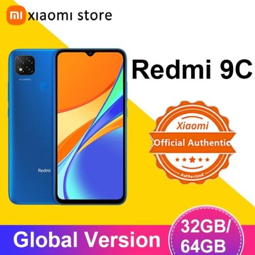 Xiaomi Redmi 9C 3GB 64GB Smartphone Helio G35 Octa Core 6.53" Display 13MP Rear Cameras 5000mAh