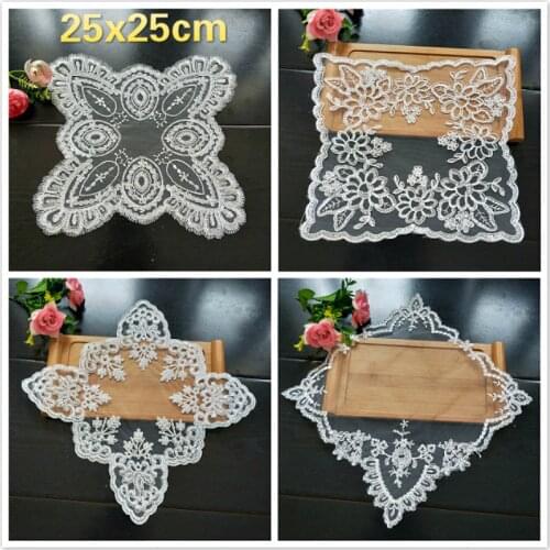 Many Styles Modern Minimalist Mesh Embroidery Napkin Placemat Vase Cushion Table Lamp Pad Rice Cooker Cover Towel Fruit Coaster