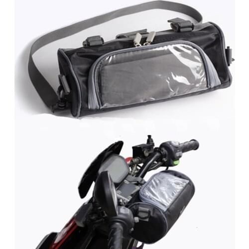 Motorcycle front bag storage storage bag front frame storage bag electric vehicle front handle front fork tarpaulin