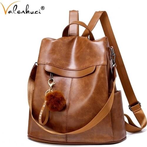 Женские коричневые рюкзаки ValenKuci China At AliExpress
