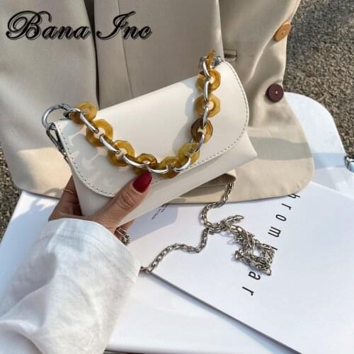 Lady Bags Leather Small Shoulder Bag For Women Free Shipping Mini Phone Pouch Metal Chain Crossbody Bag Small Clutch Purse